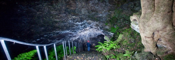  Torres Grotte, die längste Lavatunnel auf den Azoren